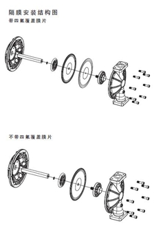 隔膜安裝結(jié)構(gòu)圖